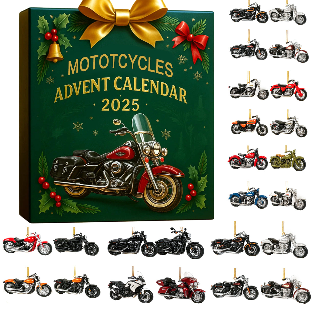 🌲Motorcycle Advent Calendar 2025🎁