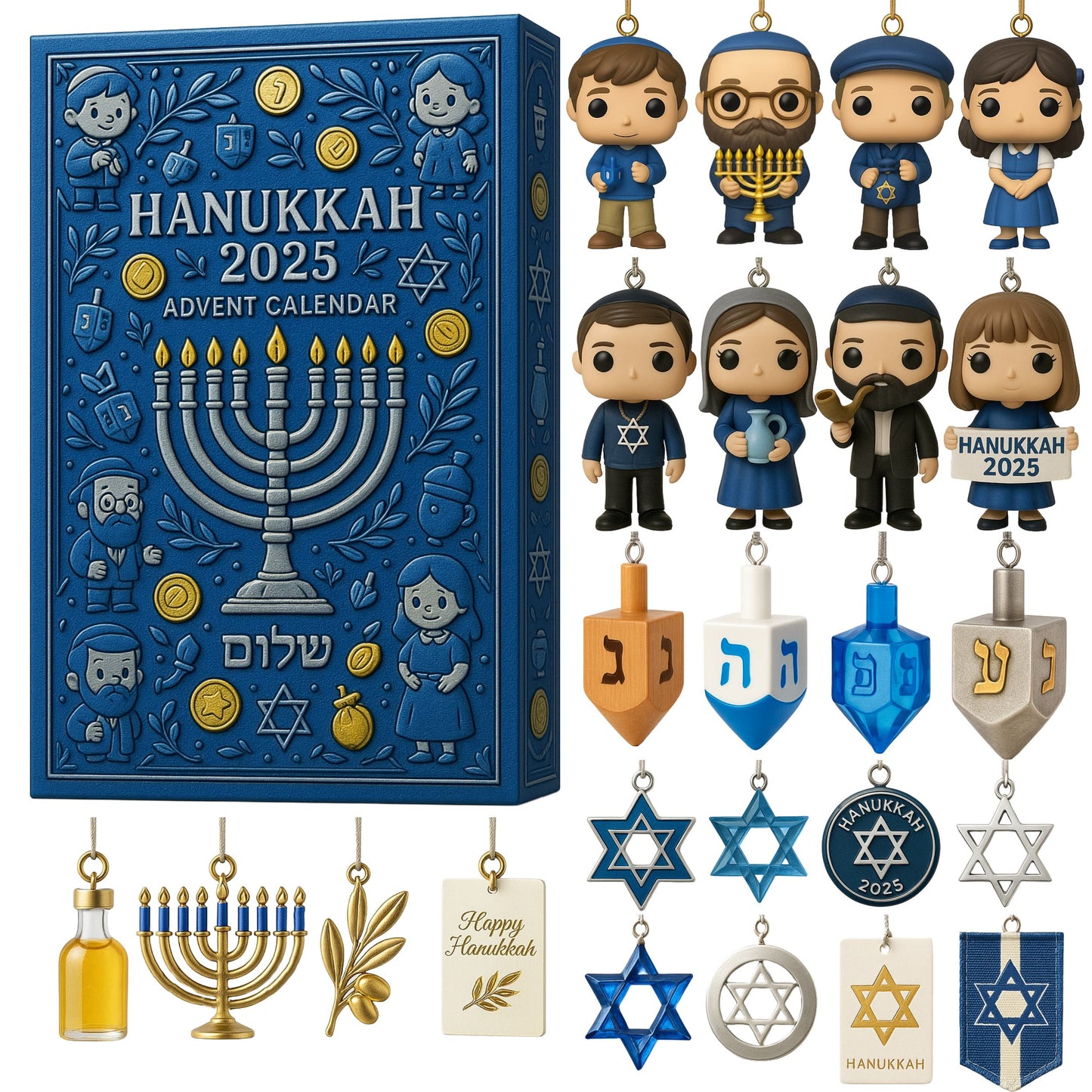 2025 Hanukkah Advent Calendar