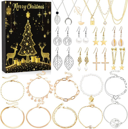 ✨Women's Jewelry Advent Calendar 2024 Christmas🎄