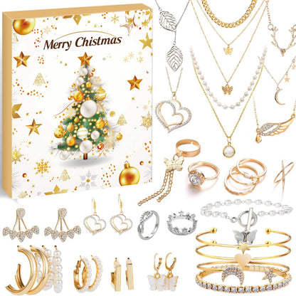 ✨Women's Jewelry Advent Calendar 2024 Christmas🎄