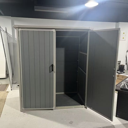 Resin Lean To Storage Shed with Floor