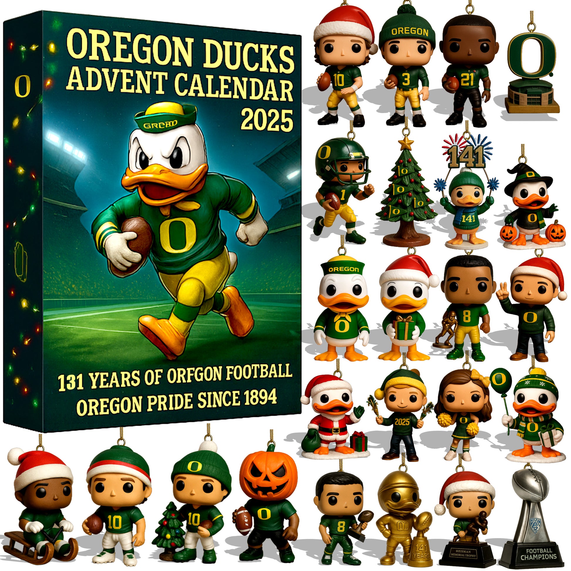 Oregon Ducks Advent Calendar 131st Anniversary – 2025