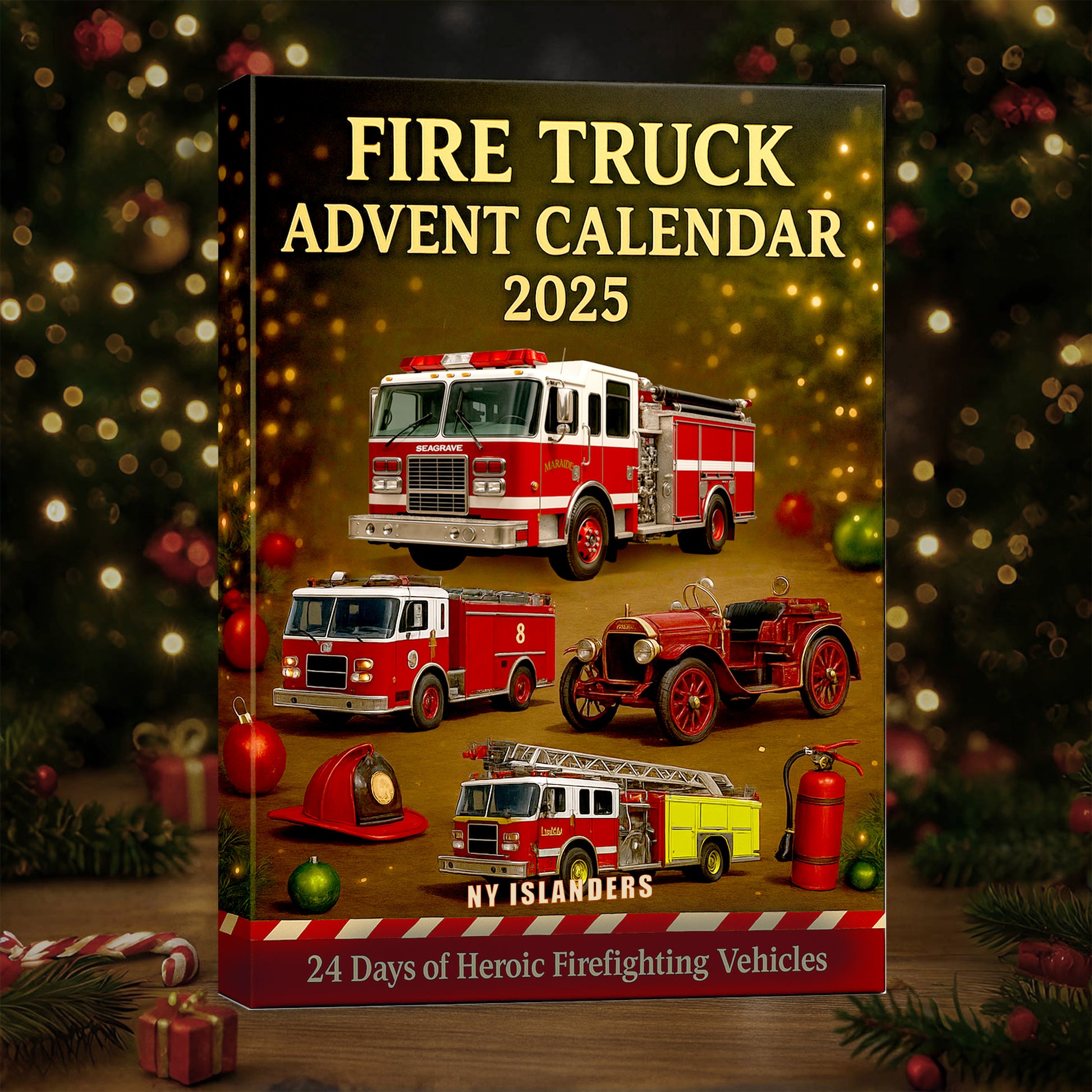Fire Truck Advent Calendar 2025