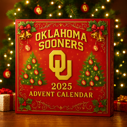 2025 Oklahoma Sooners football Advent Calendar