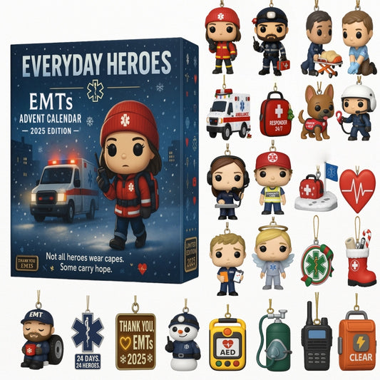Everyday Heroes: EMTs Advent Calendar – 2025 Edition
