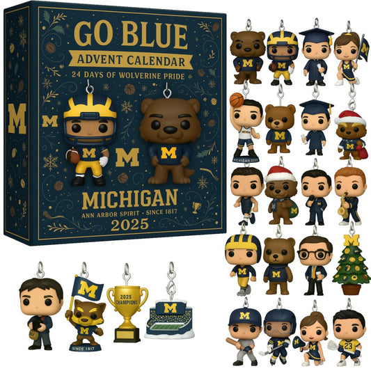 Michigan Wolverines 2025 Advent Calendar