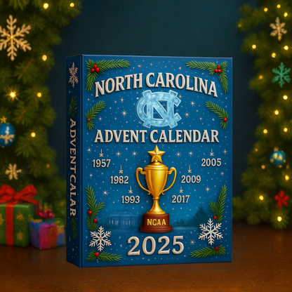 2025 North Carolina Tar Heels Advent Calendar