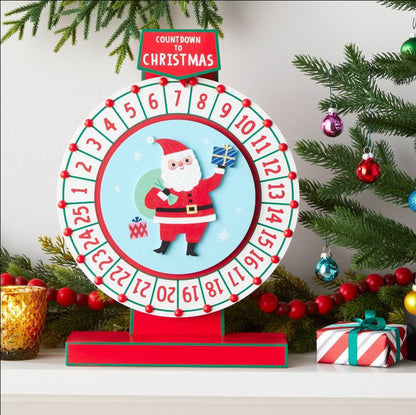 🎅CHRISTMAS HOT SALE🎁-Countdown Christmas Advent Calendar Wheel(BUY 2 FREE SHIPPING)