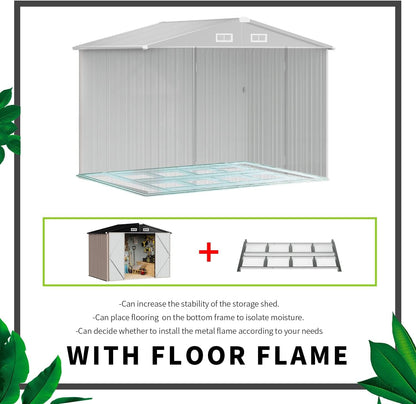 Metal Storage Shed House with Air Vent