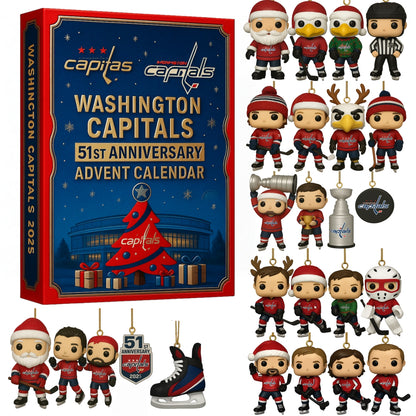 2025 Washington Capitals 51st Anniversary Advent Calendar