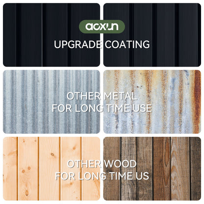 Metal Storage Shed House with Air Vent