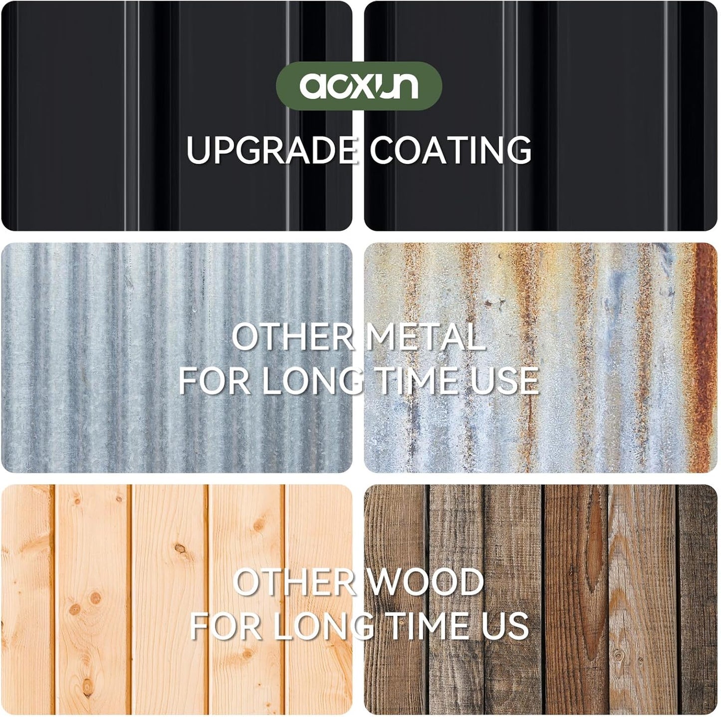 Metal Storage Shed House with Air Vent