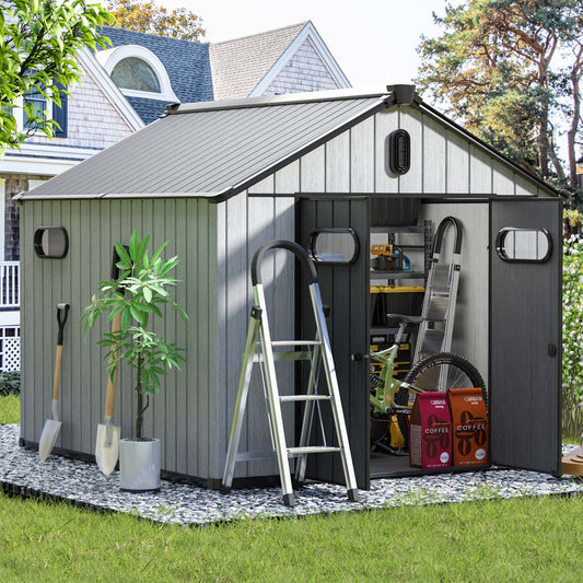 Resin Storage Shed with Floor