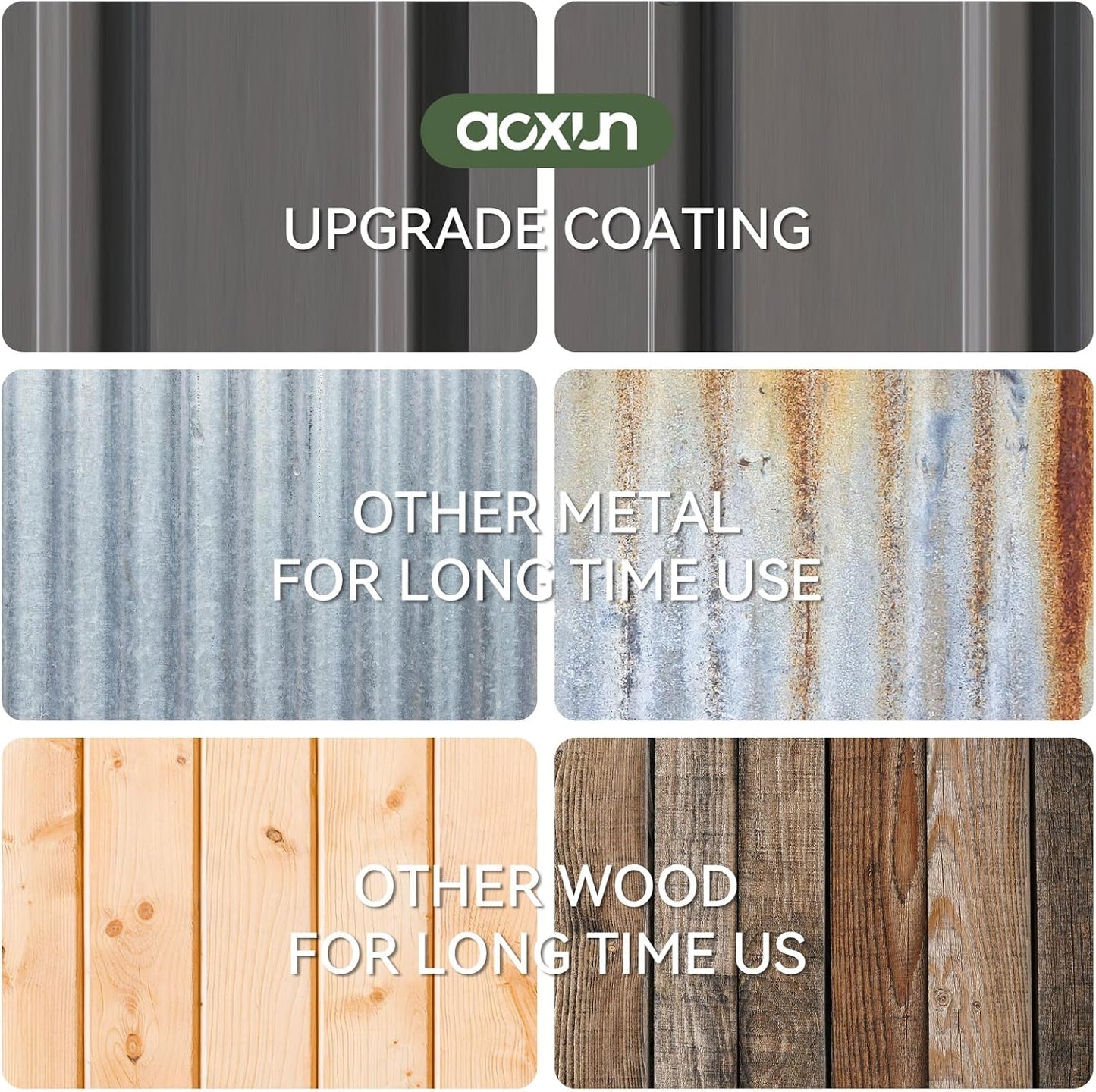 Metal Storage Shed House with Air Vent