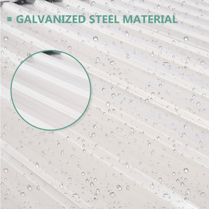 Metal Storage Shed House with Air Vent