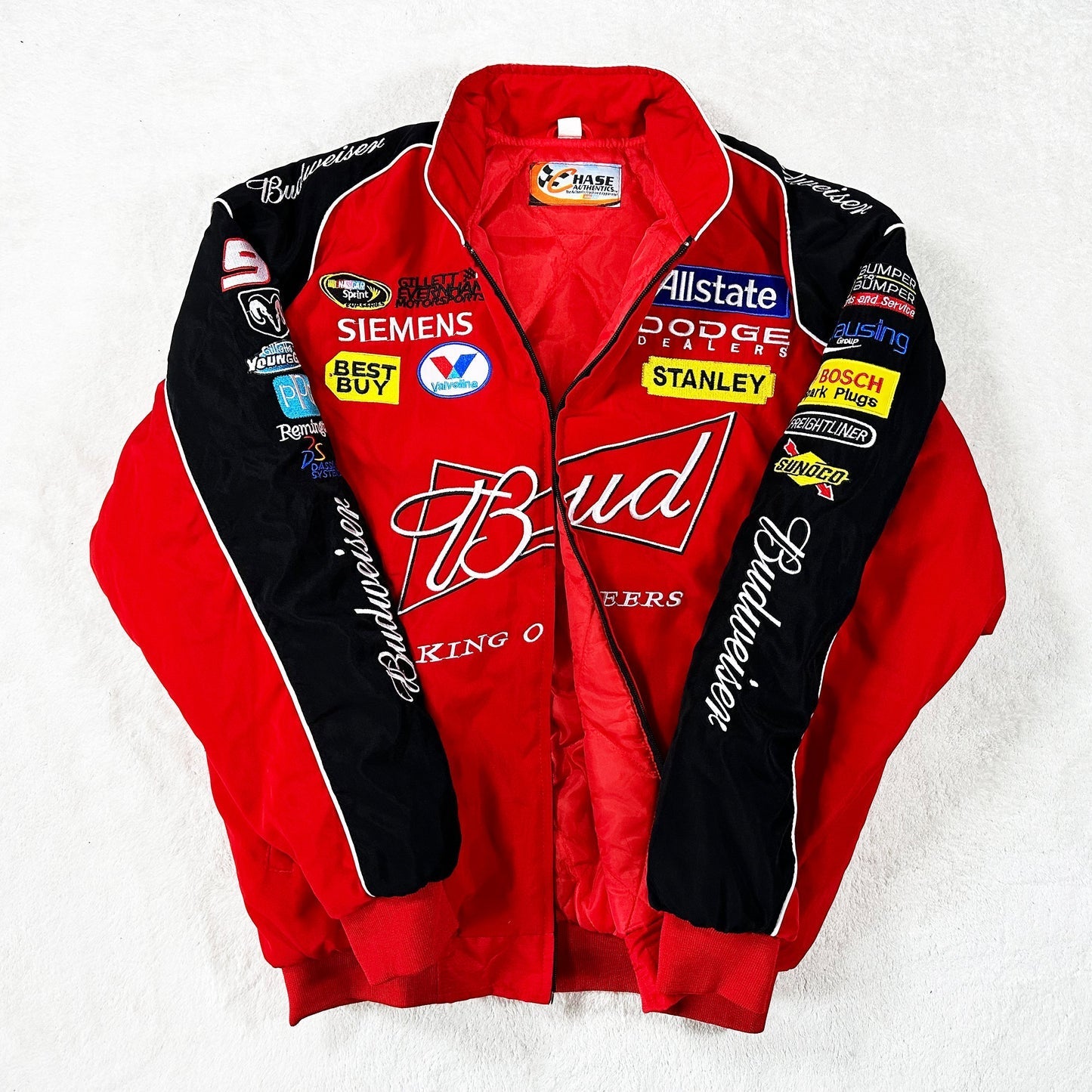 Budweiser Racing Vintage Jacket - Red Edition