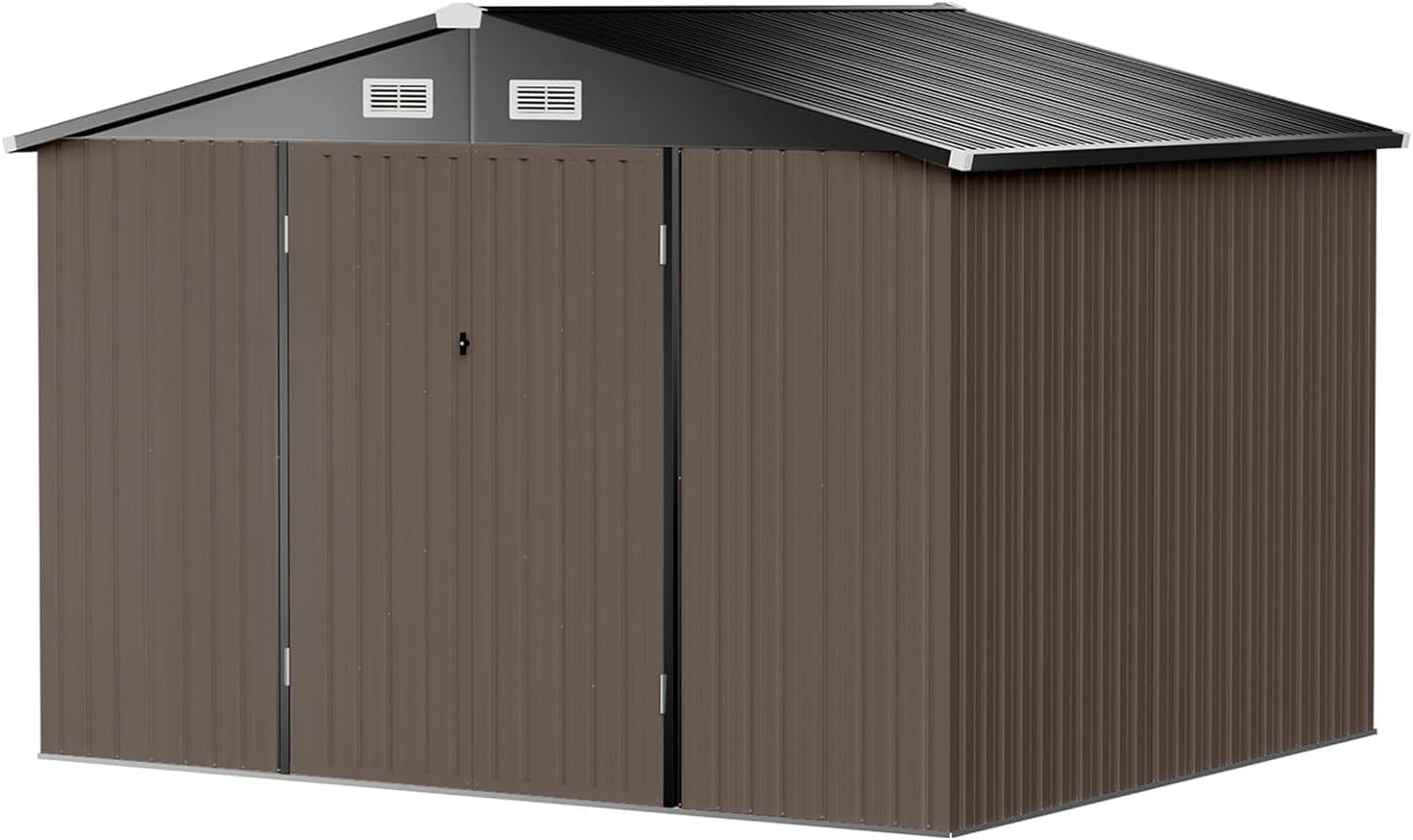 Metal Storage Shed House with Air Vent