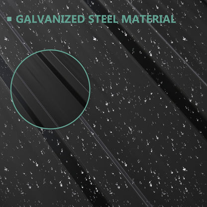 Metal Storage Shed House with Air Vent