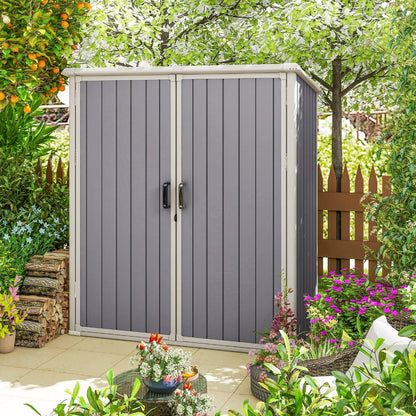 Resin Lean To Storage Shed with Floor