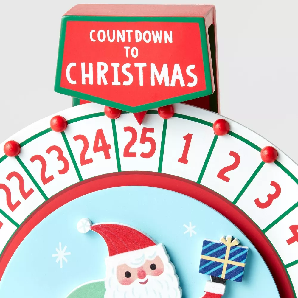 🎅CHRISTMAS HOT SALE🎁-Countdown Christmas Advent Calendar Wheel(BUY 2 FREE SHIPPING)