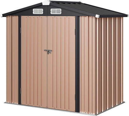 Metal Storage Shed House with Air Vent