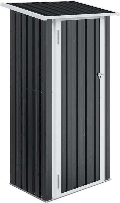 Metal Lean To Storage Shed without Base 