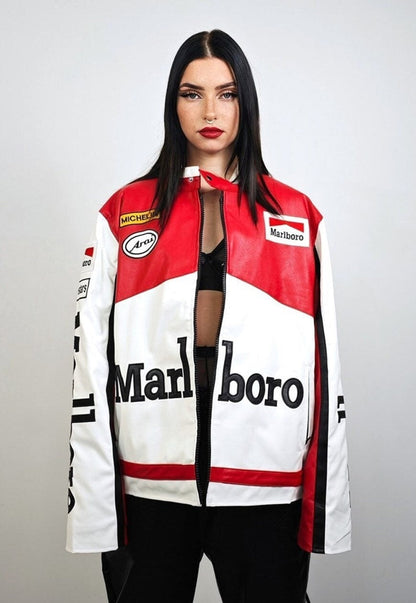 Marlboro Racing Leather Jacket - Classic Edition 