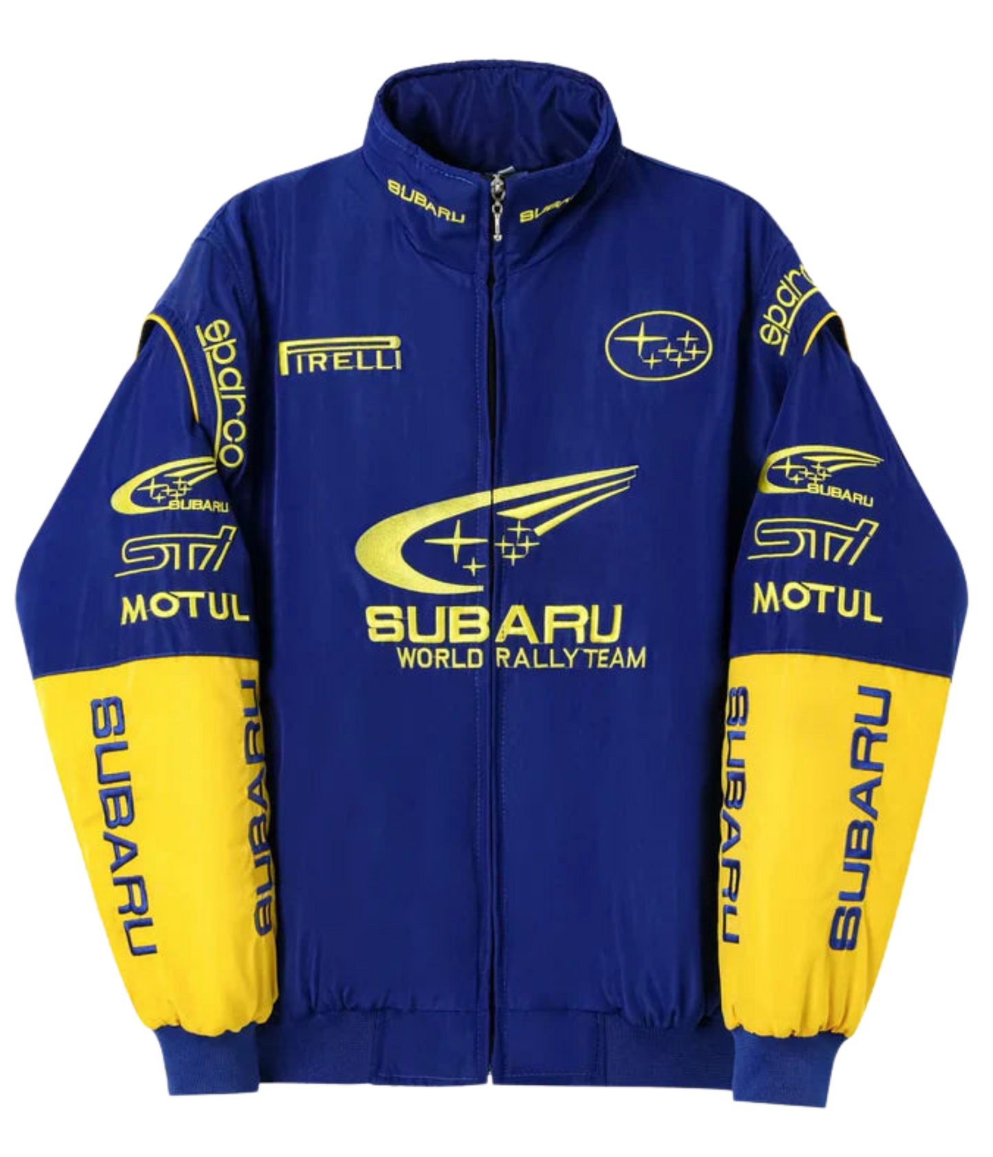 Subaru Rally Vintage Racing Jacket - Blue Edition 