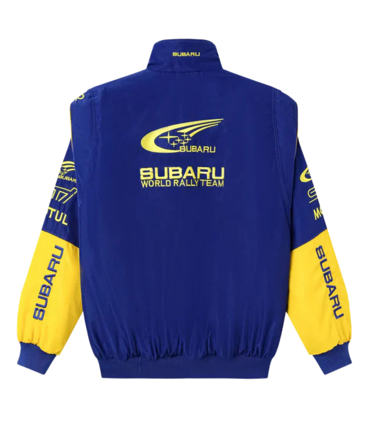 Subaru Rally Vintage Racing Jacket - Blue Edition 