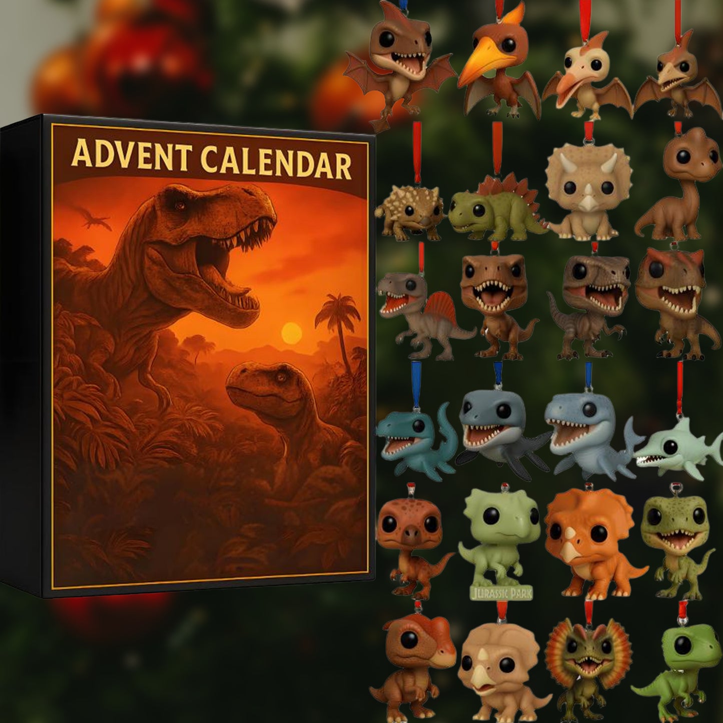 🌲Christmas Gift--Jurassic Park 2025 Advent Calendar: A Roaring Countdown to Christmas