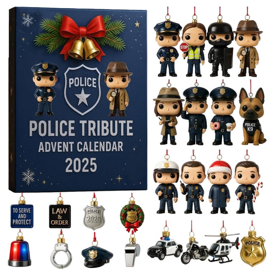 🌲Police Tribute Advent Calendar 2025🎁