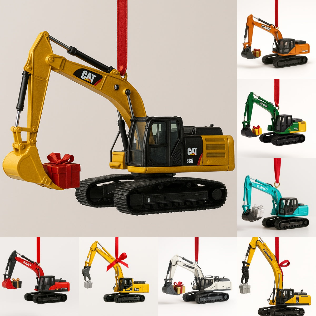 Heavy Equipment Advent Calendar 2025 · 24 Die-cast Machines