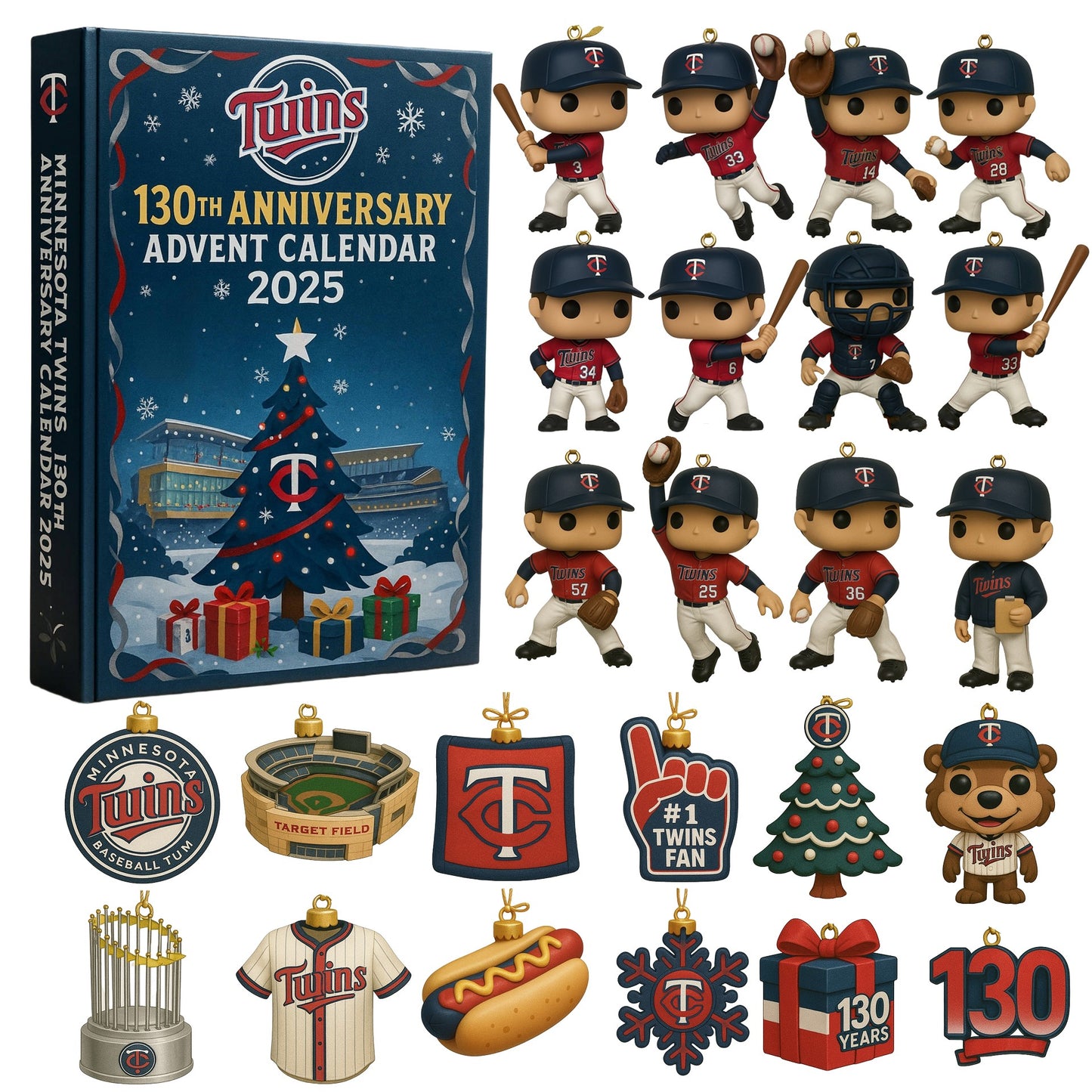Minnesota Twins 130th Anniversary Advent Calendar 2025