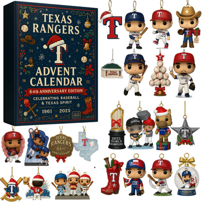 Texas Rangers 64th Anniversary Advent Calendar