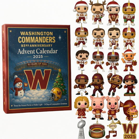 Washington Commanders 93rd Anniversary 2025 Advent Calendar