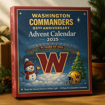 Washington Commanders 93rd Anniversary 2025 Advent Calendar
