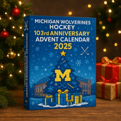 Michigan Wolverines Hockey 103rd Anniversary Advent Calendar 2025