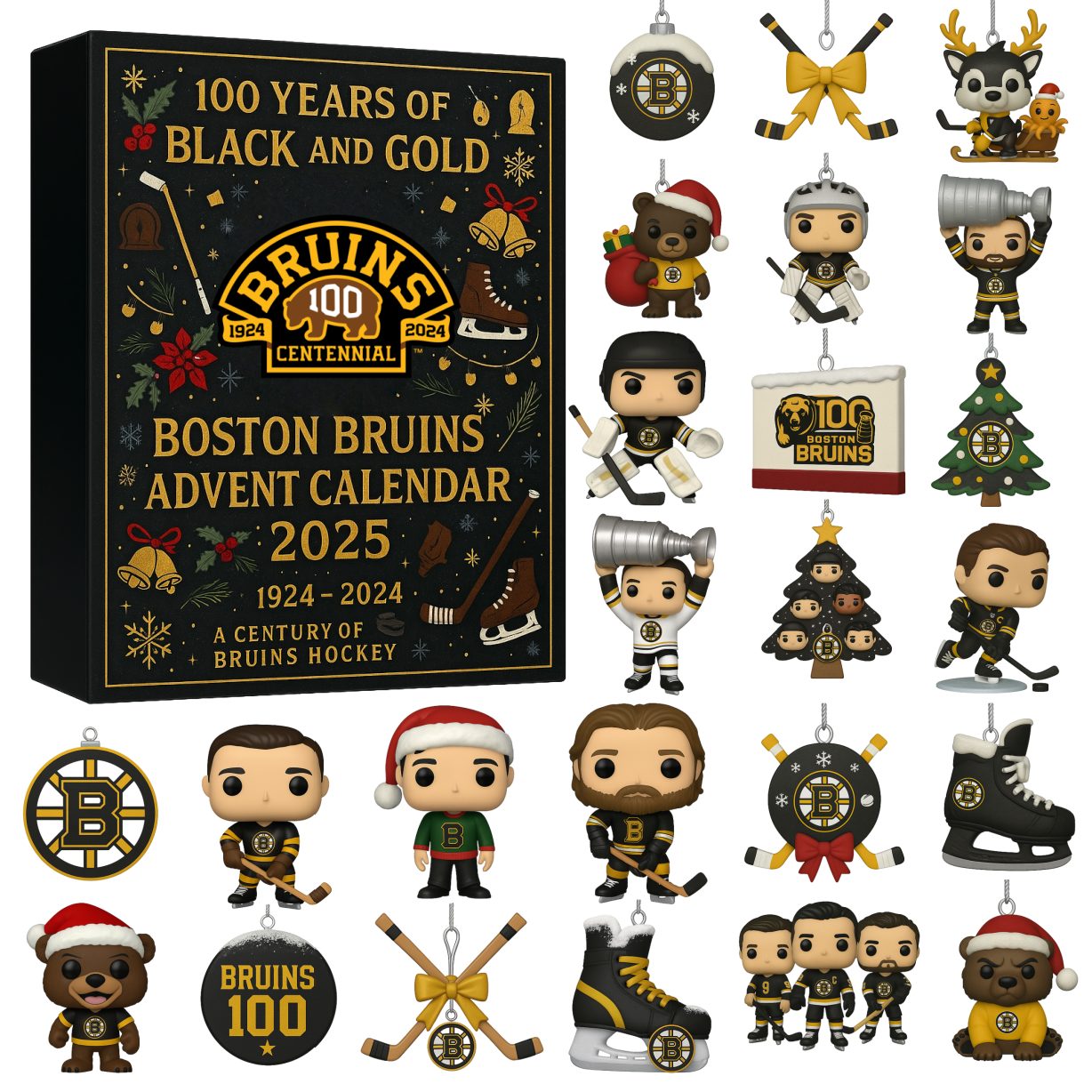 Boston Bruins 100th Anniversary Advent Calendar