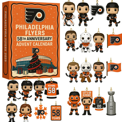 Philadelphia Flyers 58th Anniversary Advent Calendar 2025