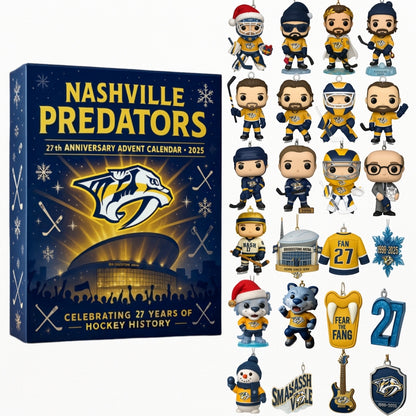 Nashville Predators 27th Anniversary Advent Calendar 2025