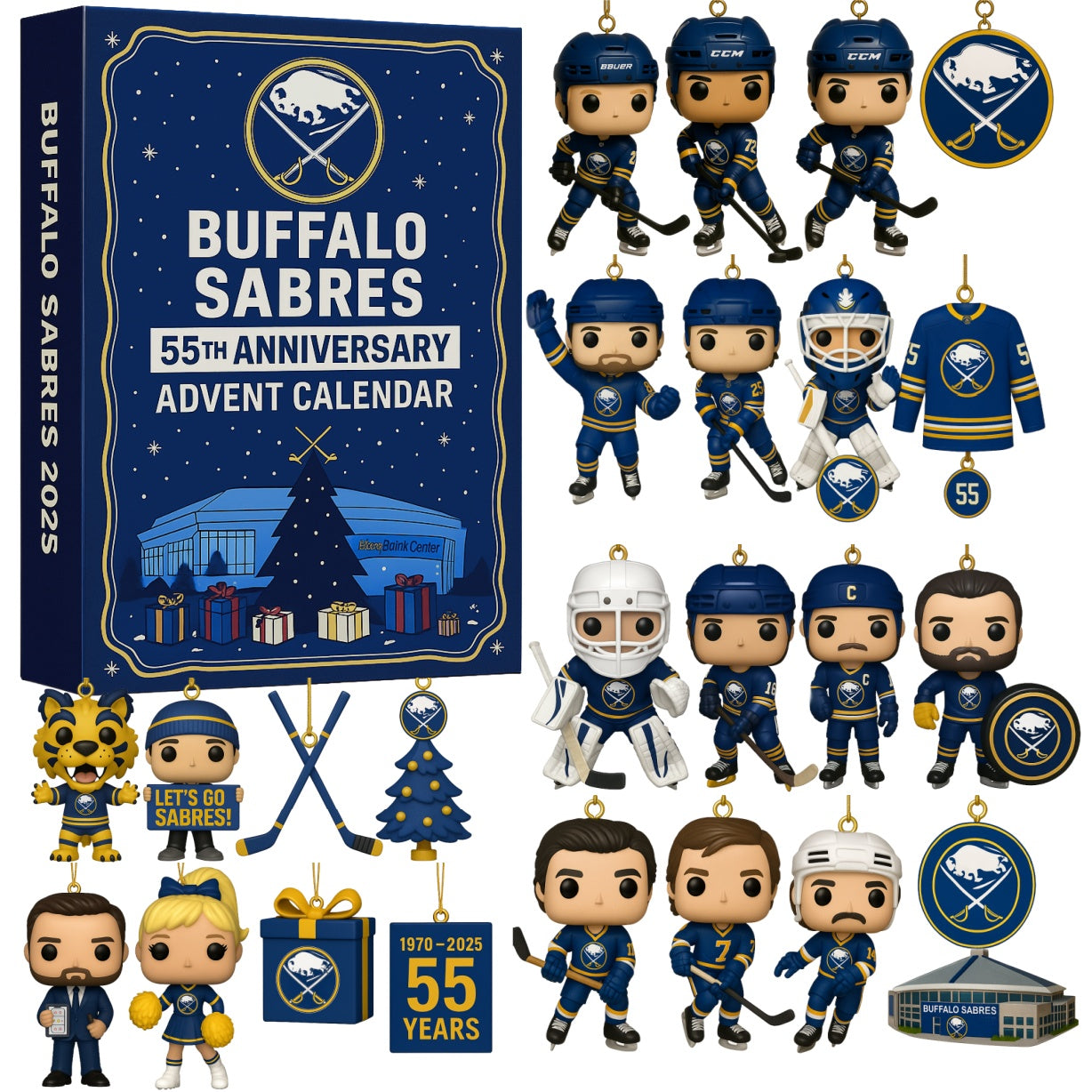 Sabres 55th Anniversary Advent Calendar 2025