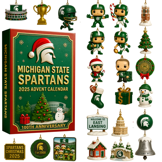 Michigan State Spartans 100th Anniversary 2025 Advent Calendar