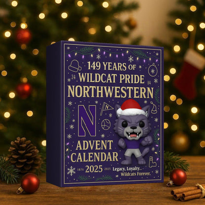 Northwestern Wildcats 149th Anniversary Pop Advent Calendar