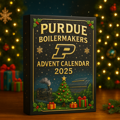 Purdue Boilermakers Football 2025 Advent Calendar