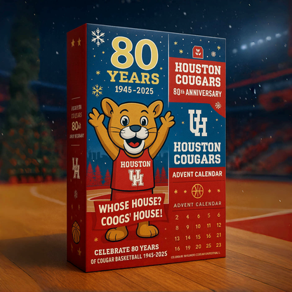 Houston Cougars 80th Anniversary Advent Calendar