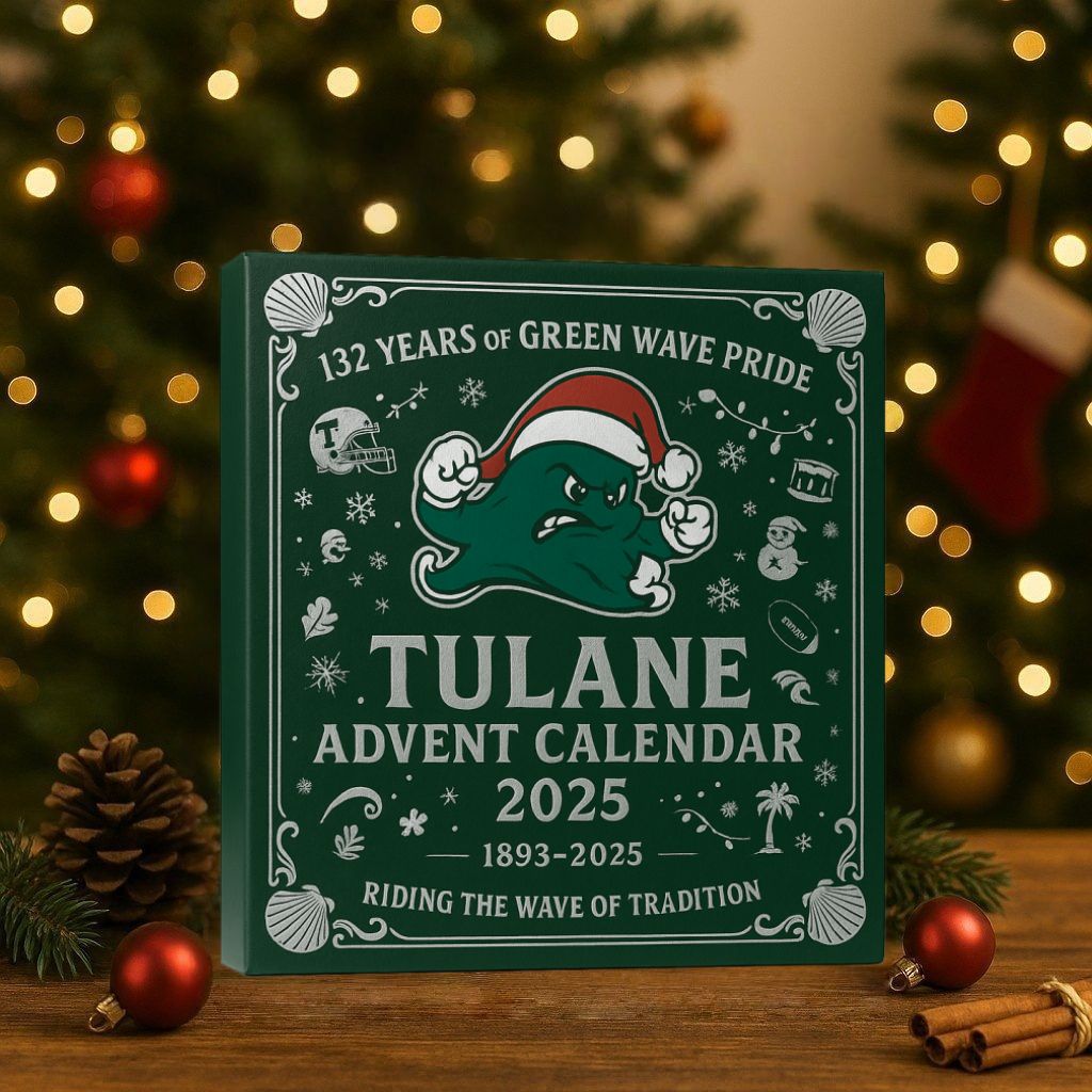 Tulane Green Wave 132nd Anniversary Advent Calendar