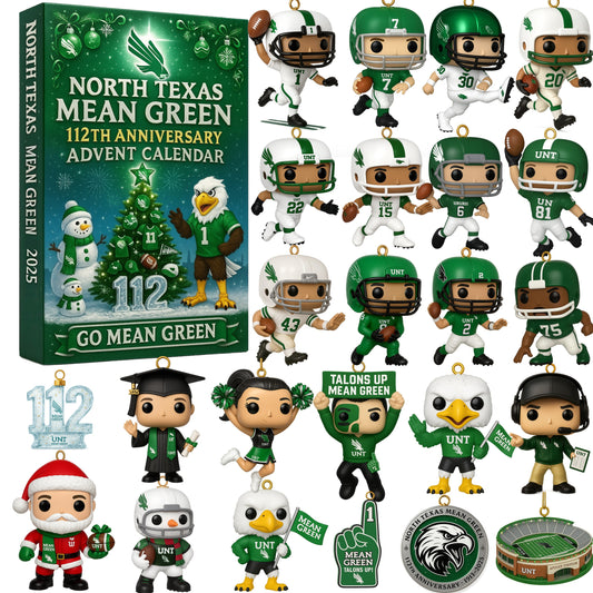 North Texas Mean Green 112th Anniversary Advent Calendar