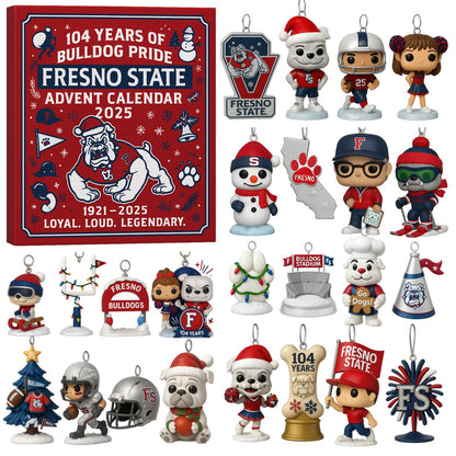 Fresno State Bulldogs 104th Anniversary Advent Calendar