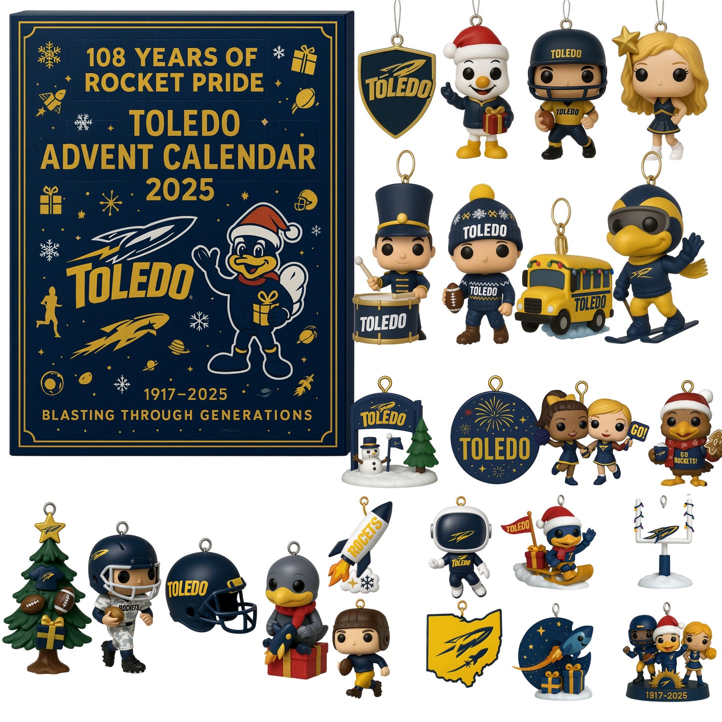 Toledo Rockets 108th Anniversary Advent Calendar