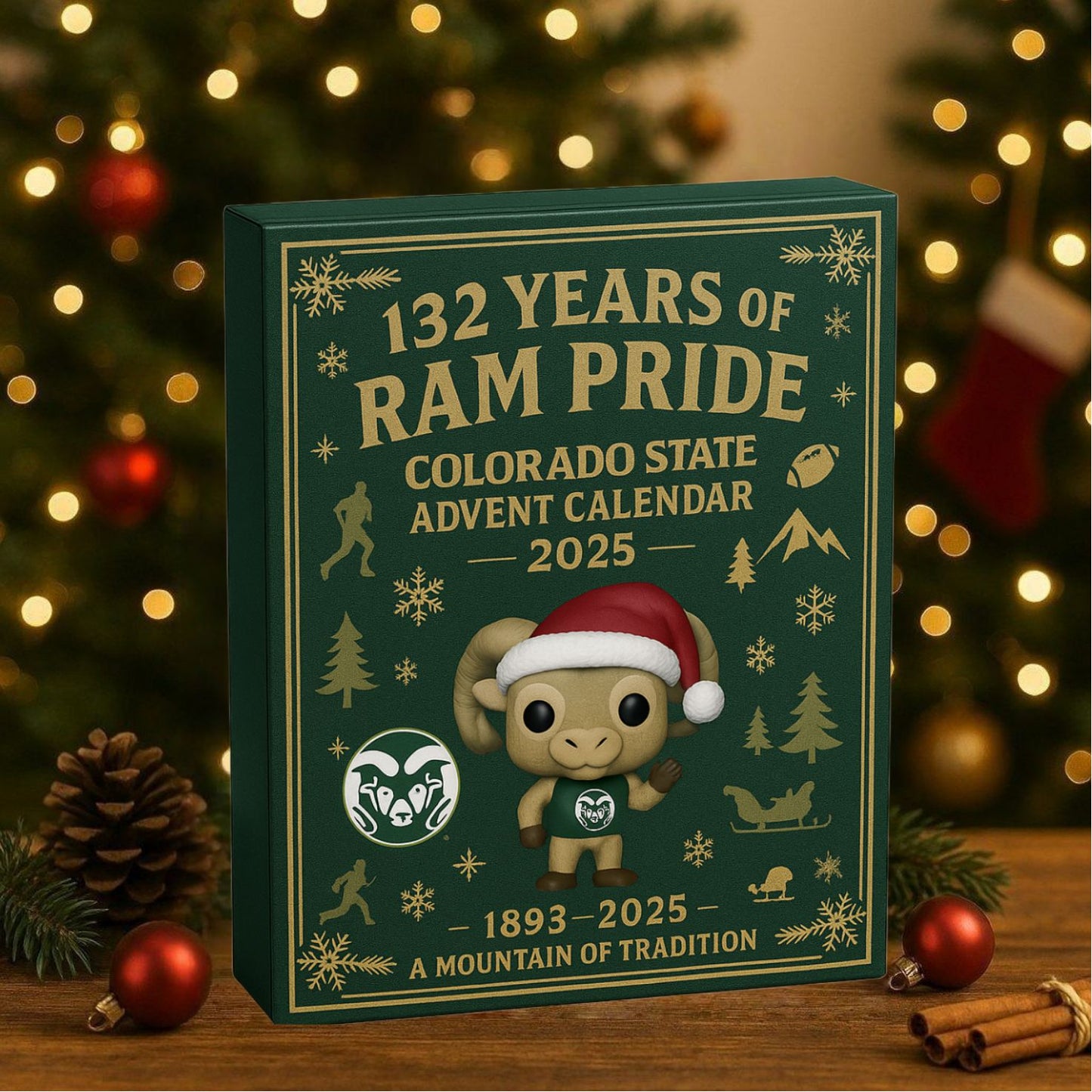 Colorado State Rams 132nd Anniversary Advent Calendar